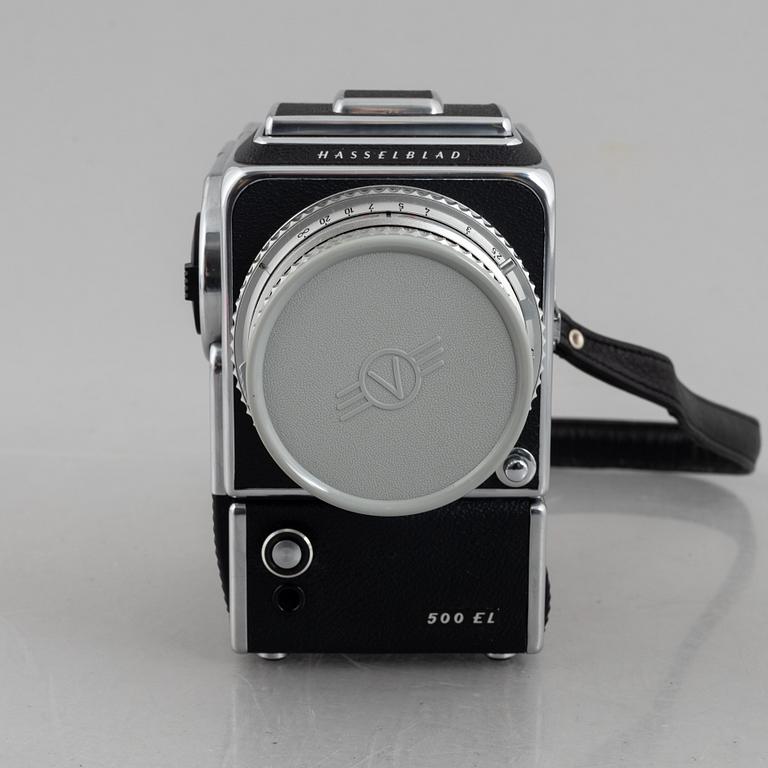 A Hasselblad 500EL camera from Viktor Hasselblad AB, Sweden, 1970's.