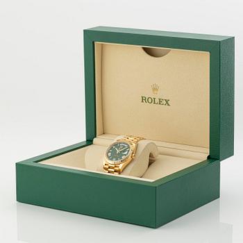 Rolex, Day-Date 40, "Money Green Dial", ca 2024.