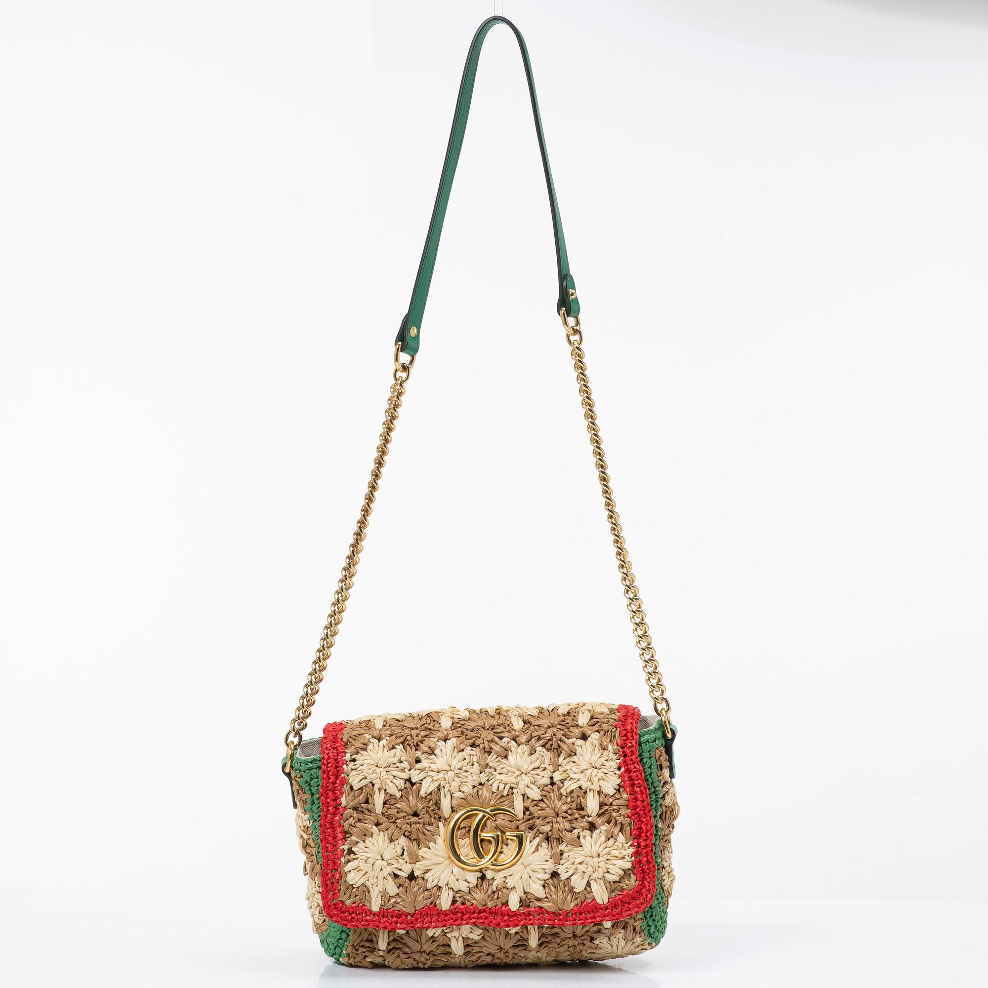 Gucci, Bag, "Marmont wicker bag".