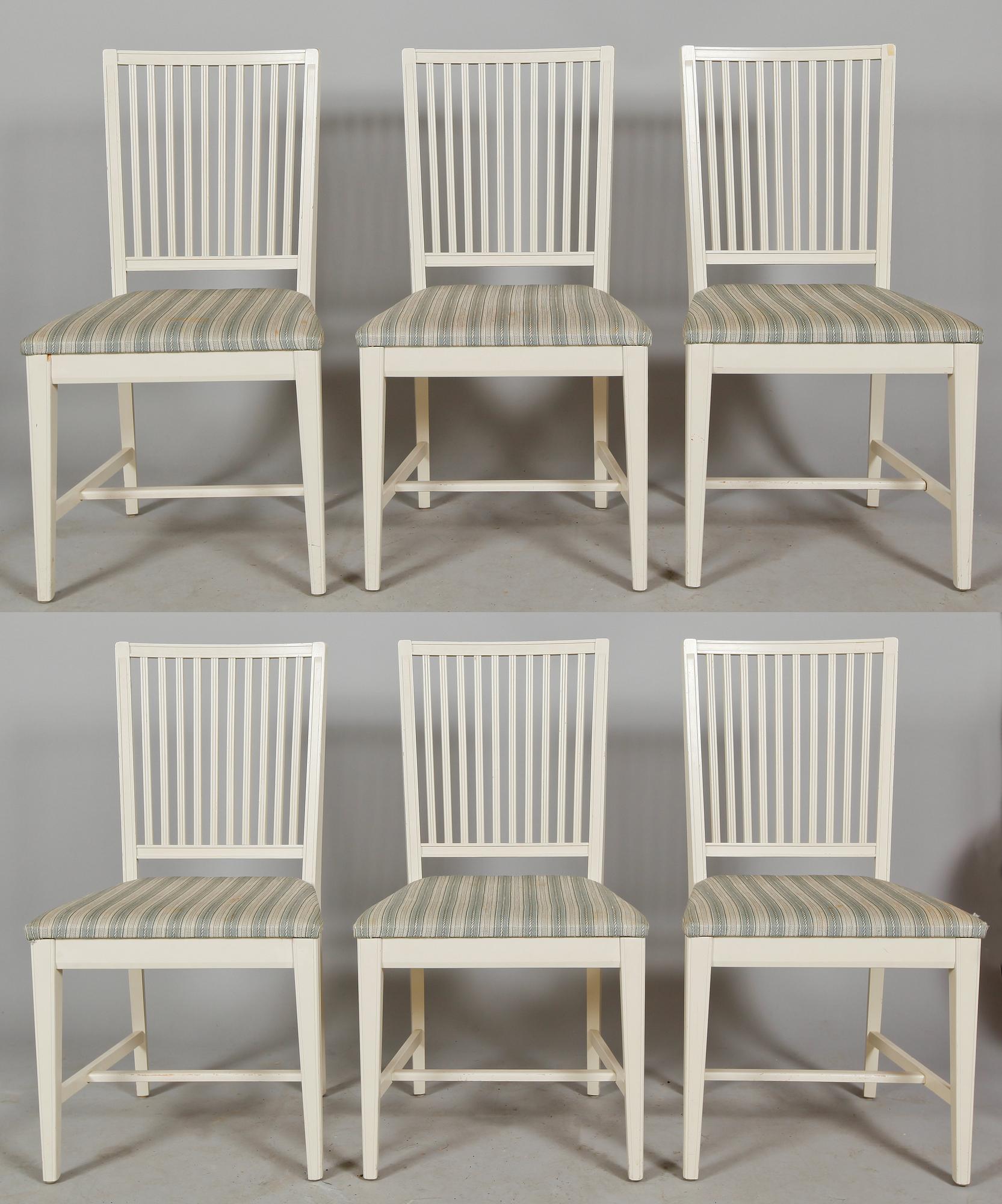 MATSALSMÖBEL, 7 delar, 1900-talets mitt.