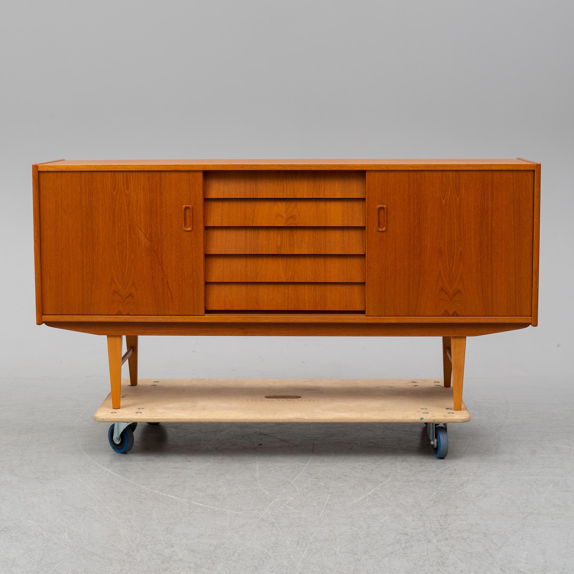 SIDEBOARD, teak, 1950/60-tal.