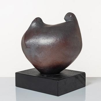 Claes Thell, skulpturer, 2 st, signerade.