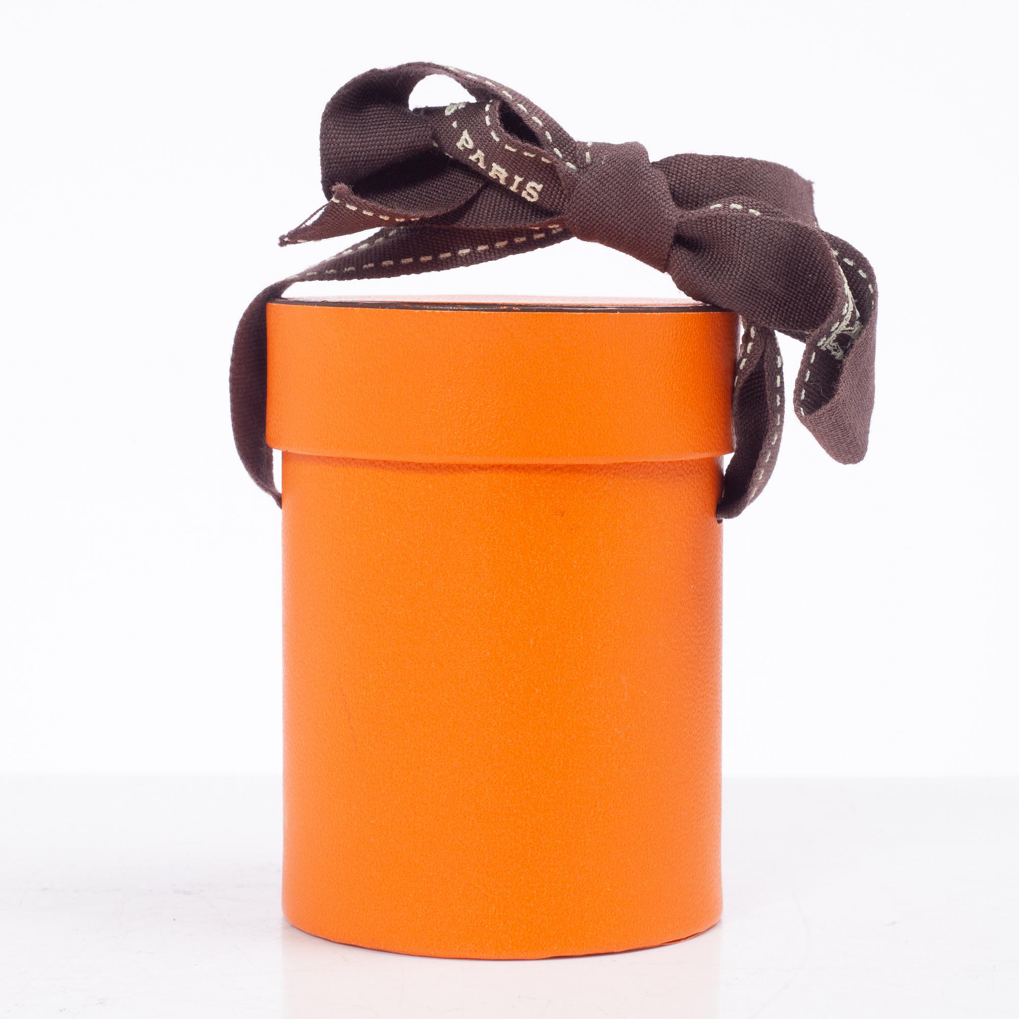 Hermès, a 'Twilly' scarf.