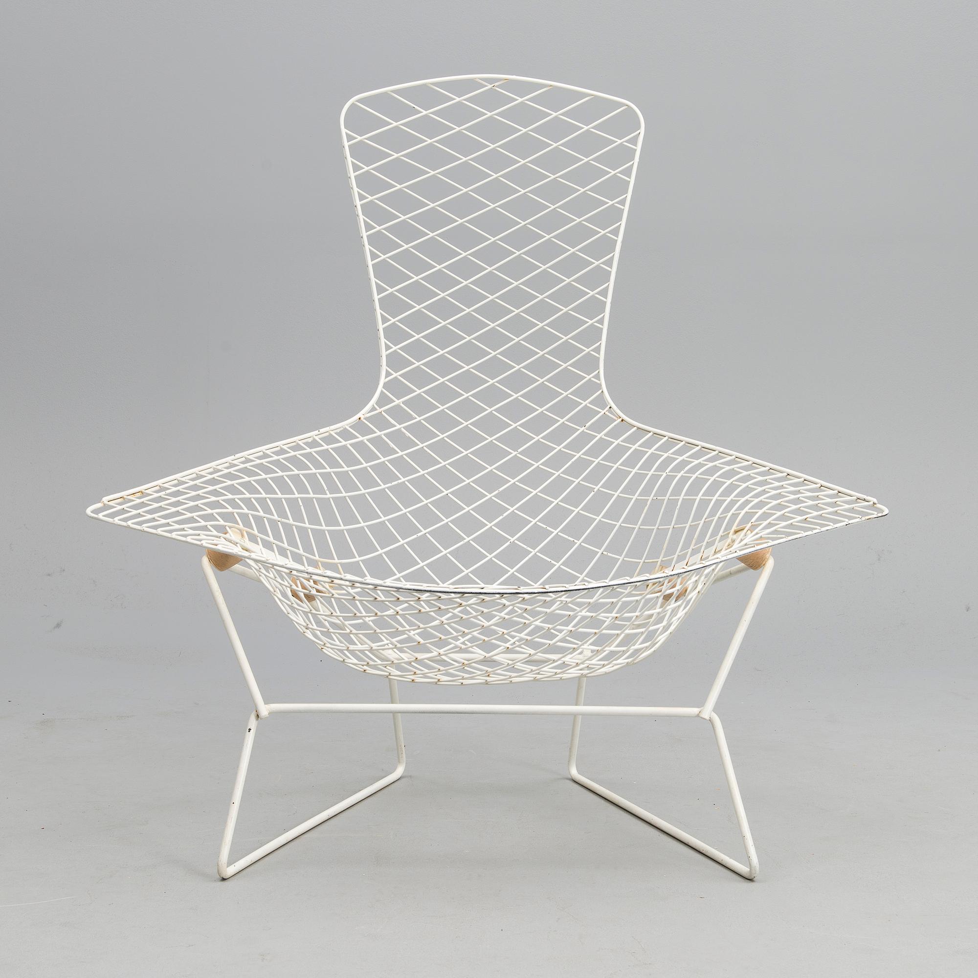 HARRY BERTOIA, BIRD CHAIR. Formgiven 1950-52. Billnäs, 1970.