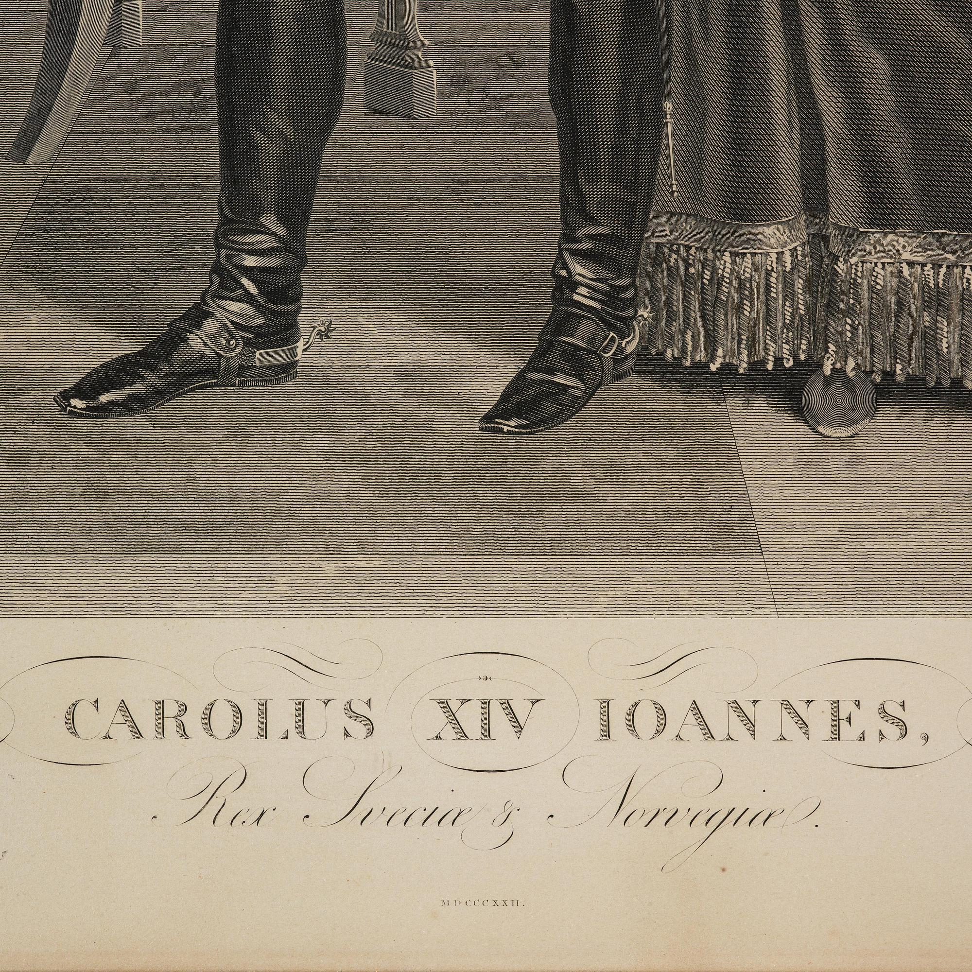 Christian Didrik Forssell, Carolus XIV Joannes, Rex Sveciae & Norwegiae.