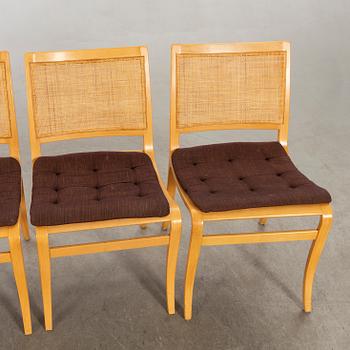 BRUNO MATHSSON, stolar, 4 st, "Kerstin", Dux.
