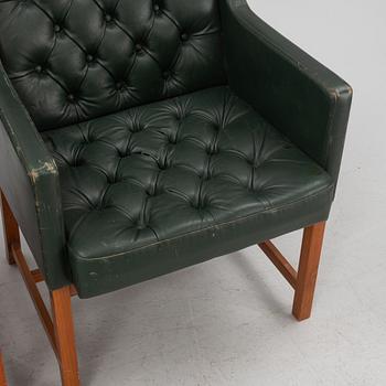 Karl Erik Ekselius, armchairs, a pair, JOC Möbel AB Vetlanda, second half of the 20th century.