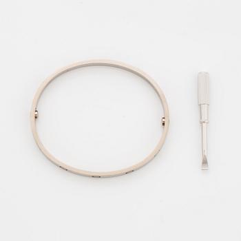 Cartier, armband, 'Love', 18K vitguld.