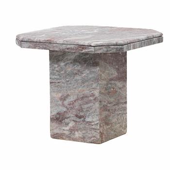 Side table, marble, 20th/21st century.