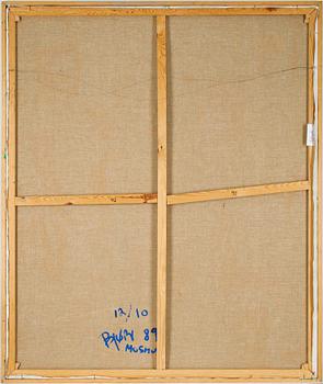 Björn Björnholt, oil on canvas, signed and dated 1989.