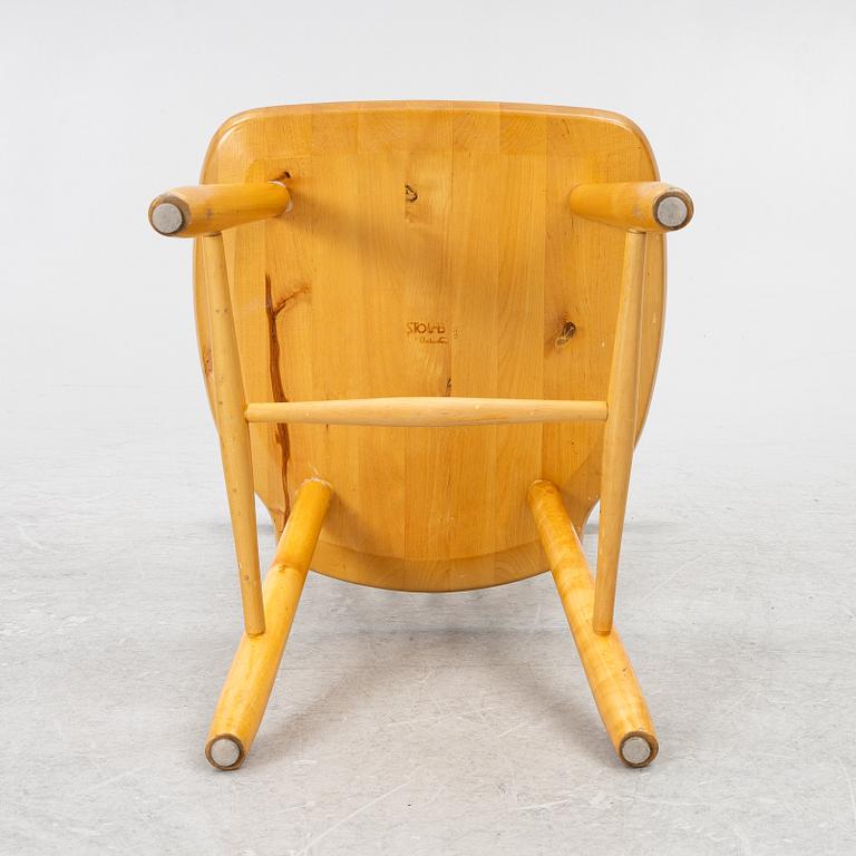 Carl Malmsten, a set of 4 chairs, "Lilla Åland", Stolab.