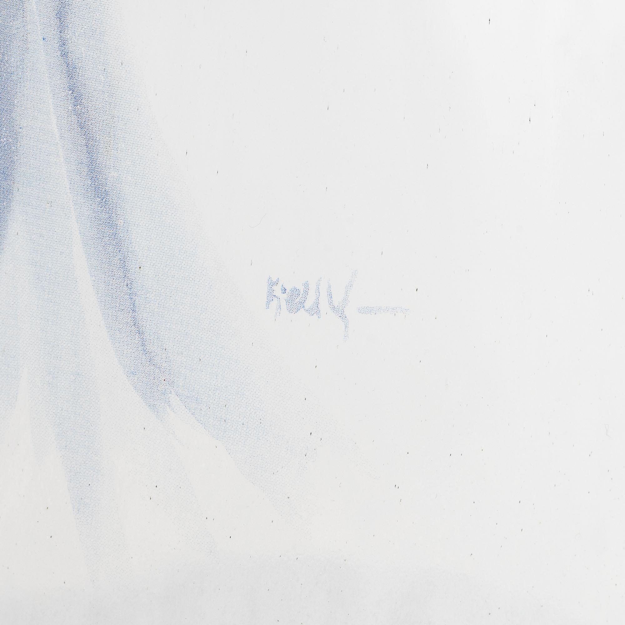 Kjell Engman, two glass vases, Kosta Boda.