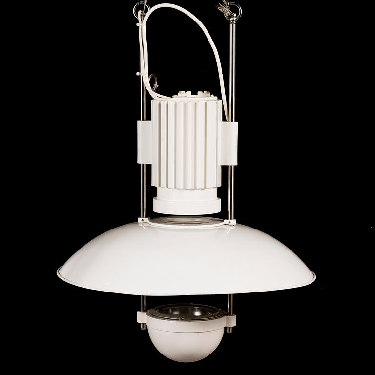 LOUIS POULSEN, an 'Airport Pendel' light designed in 1991 for Munichs airport.