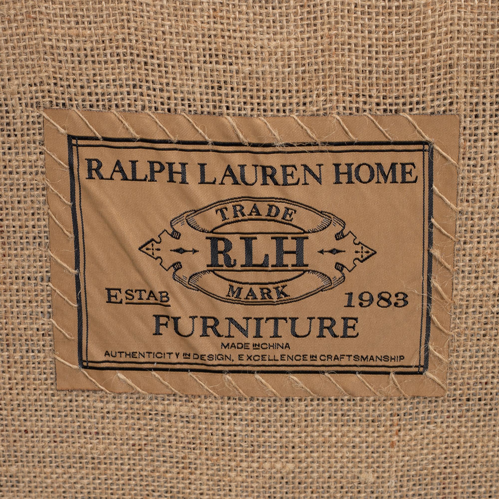 Ralph Lauren Home, a pair of armchairs.