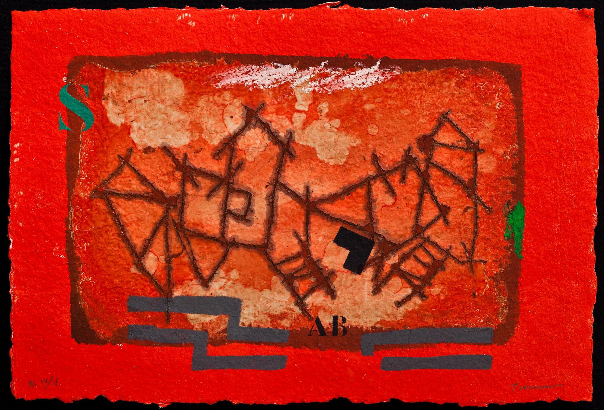 JAMES COIGNARD, carborundumetsning. Signerad, HC IV/V.