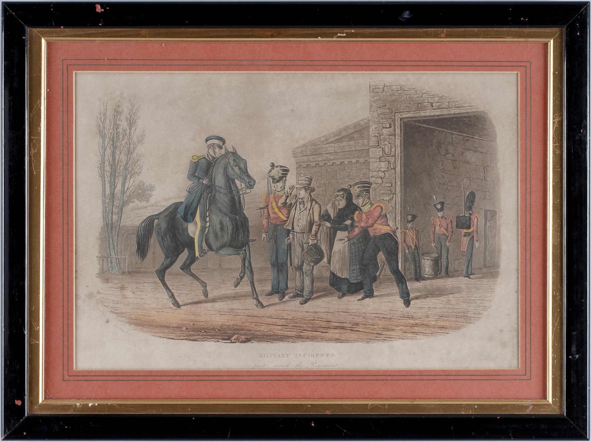 LITOGRAFIER, 4 st, 1800/1900-tal.