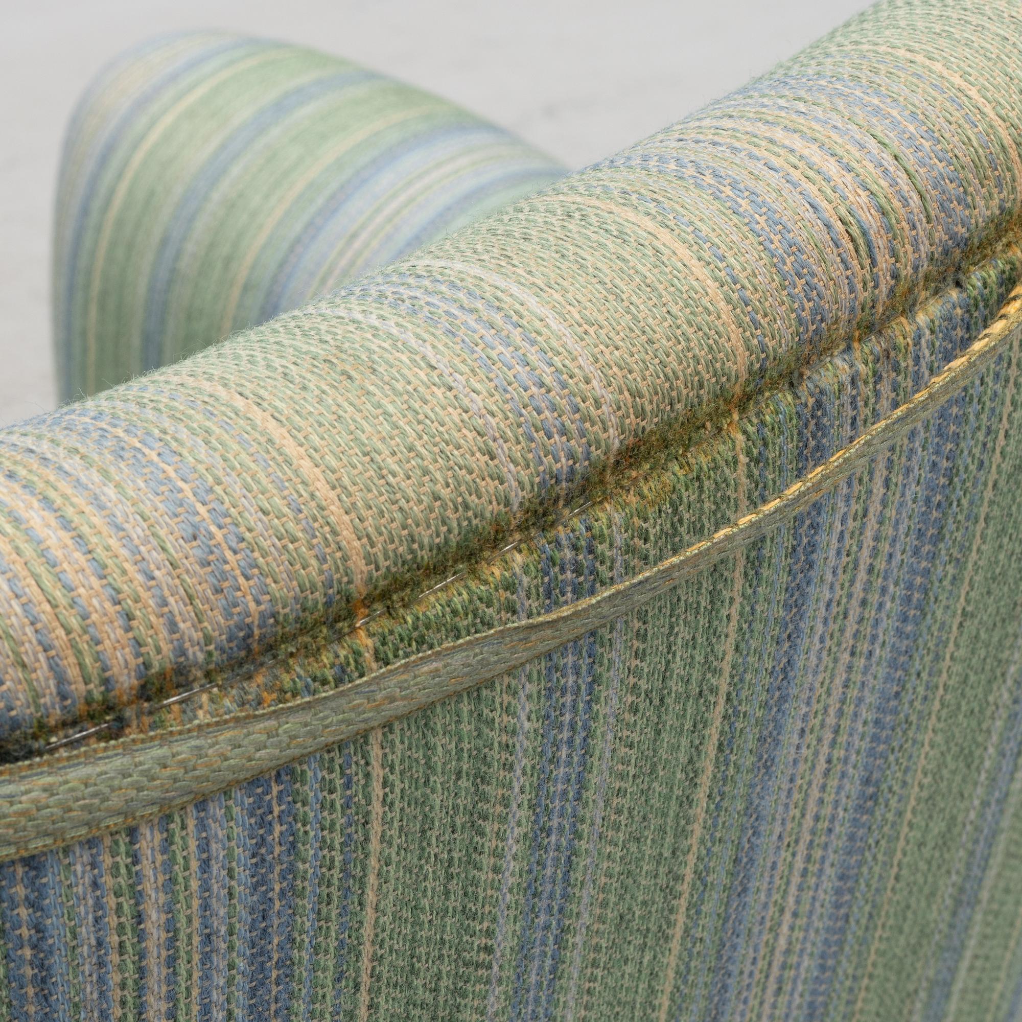 Carl Malmsten, armchair, "Hemmakväll", OH Sjögren, late 20th century.