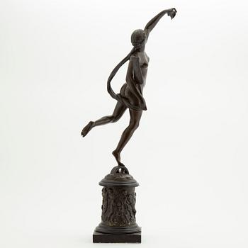 Sculpture, bronze, around 1900.