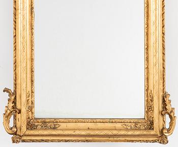 Spegel, Nyrokoko, sent 1800-tal.