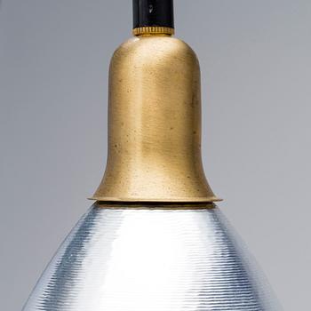 INGO MAURER, BORDSLAMPA OCH TVÅ TAKLAMPOR, "Grasl", formgiven av Jan Roth 1973.