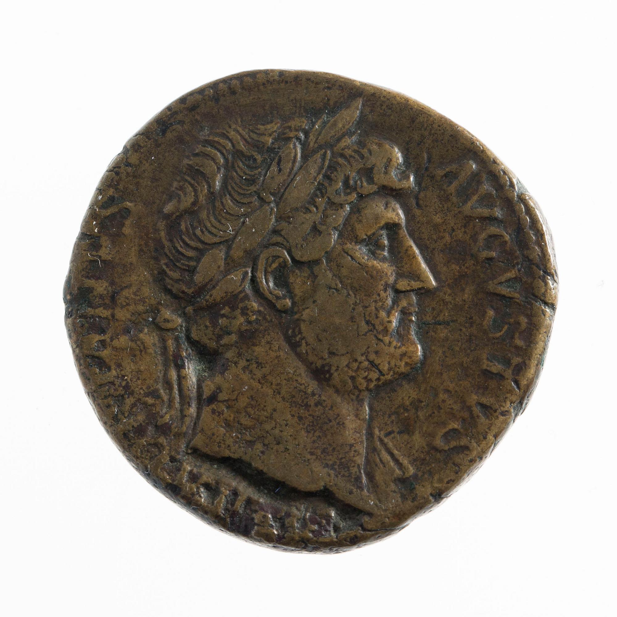 MYNT, brons, Hadrianus sestertie, ca 117-138 e.Kr.