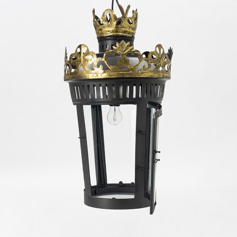 A ceiling lantern, 21st Century.