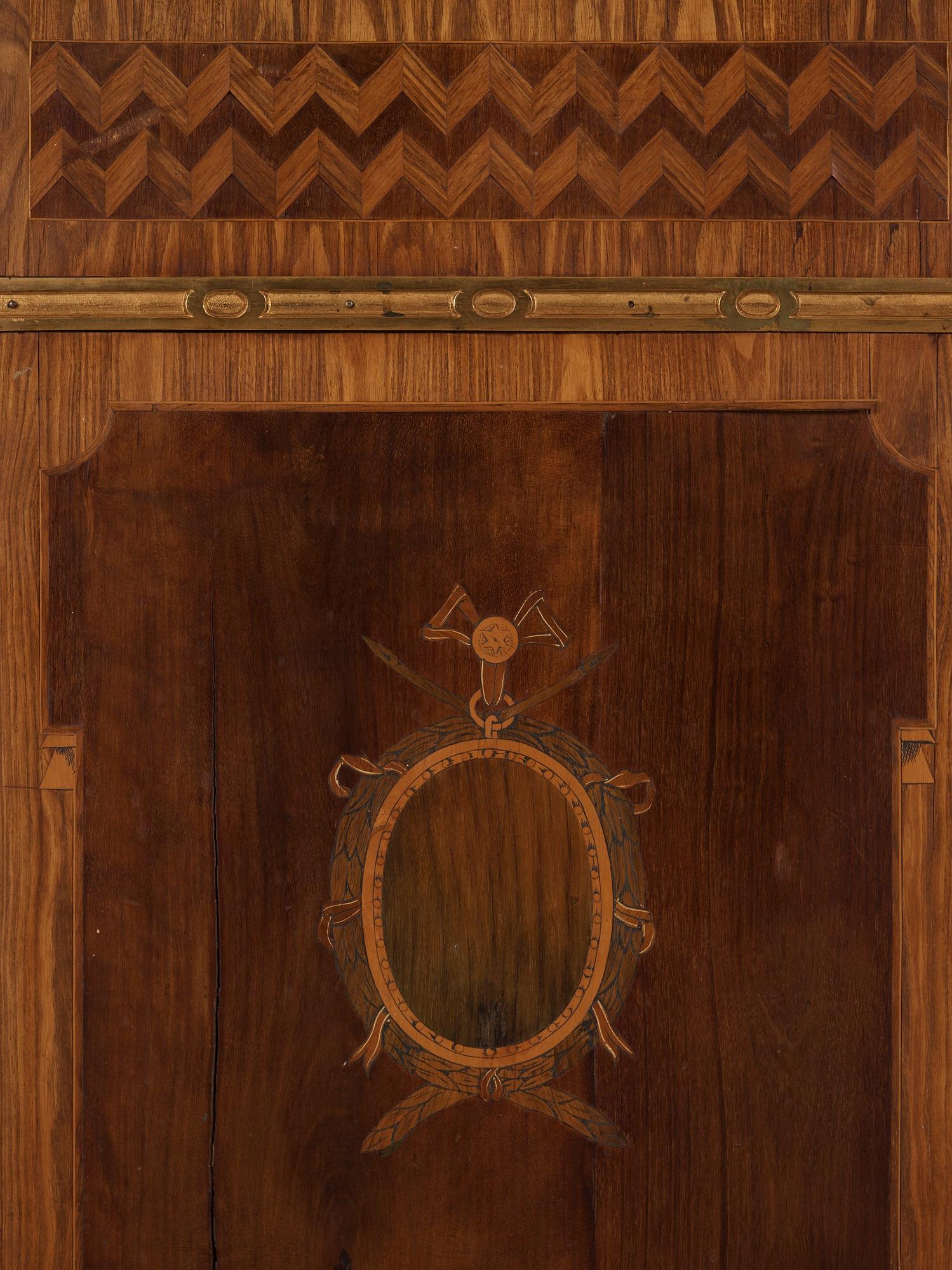 A Gustavian late 18th century commode by Anders Lundelius, master 1778.