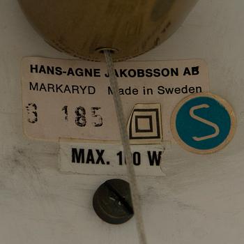 HANS-AGNE JAKOBSSON, standard lampa, Markaryd. 1960/70s.