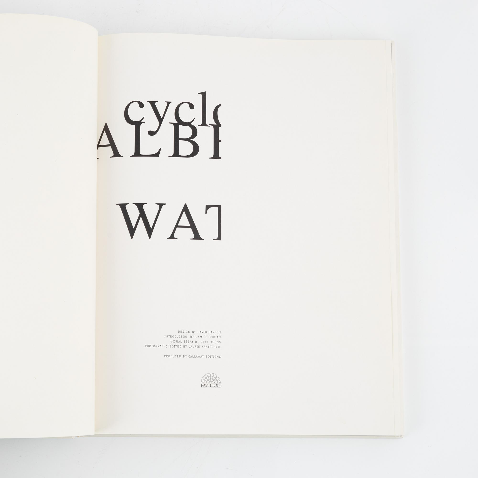 Merry Alpern, Helmer Newton & Albert Watson, 3 photobooks.