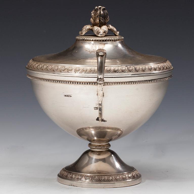 SOCKERSKÅL, silver, GAB, Stockholm 1916. Vikt ca 385 g.