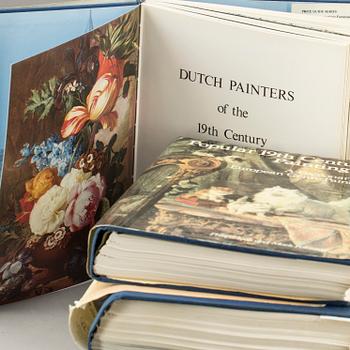 BÖCKER, parti konstlitteratur 7 delar, Tyskland och England.