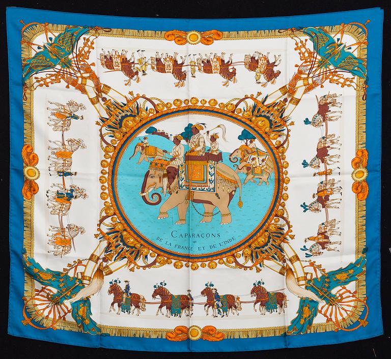 SCARF, "Caparaçons de la France et de l'Inde", Hermès.