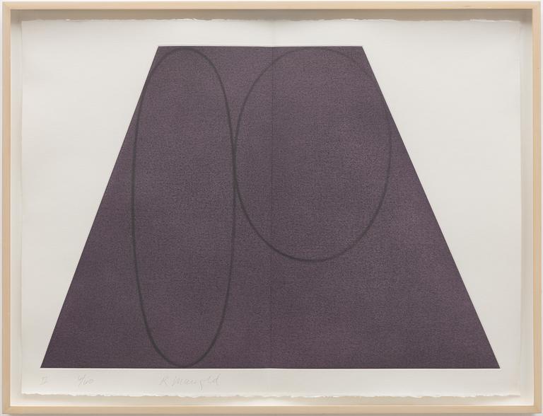Robert Mangold, "Plane / Figure Series Folded II".