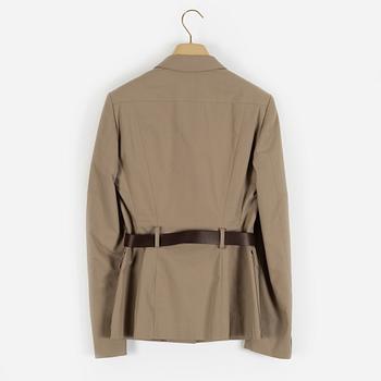 Gucci, a khaki cotton jacket, 2001, Italian size 38.