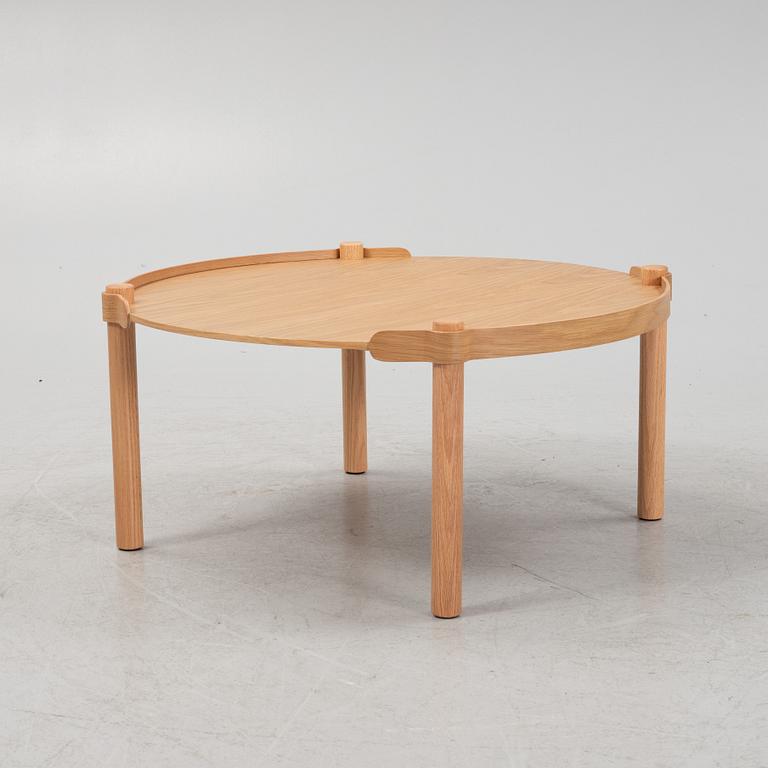 A 'Woody' oak veneered coffee table from Cooee design.