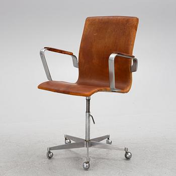 Arne Jacobsen, stol, "Oxford chair", Fritz Hansen, Danmark, 1971.