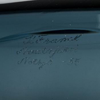 Kaj Franck, glasskulptur, "Lancett" signerad K. Franck Nuutajärvi Notsjö -55.