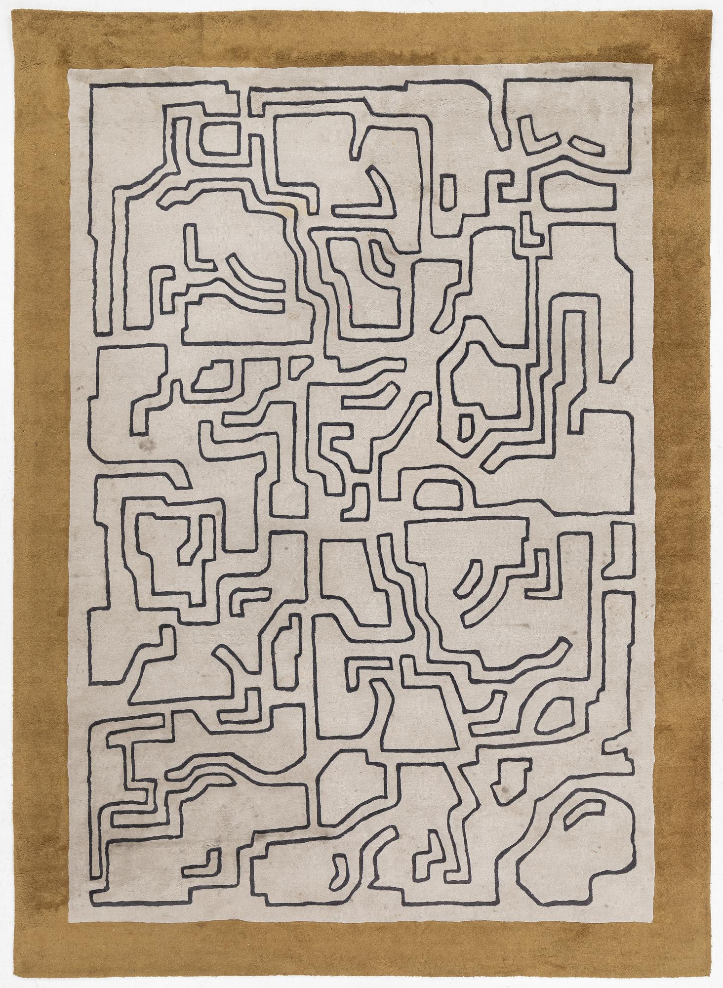 Rug, Massimo, "Fragment", India, contemporary. 350 x 250 cm.