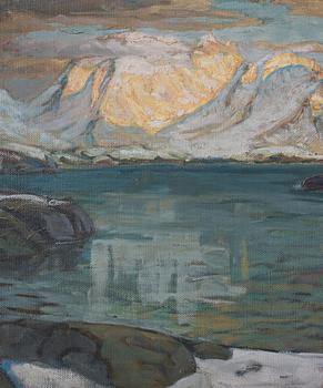 Anna Boberg, Scene from Lofoten.