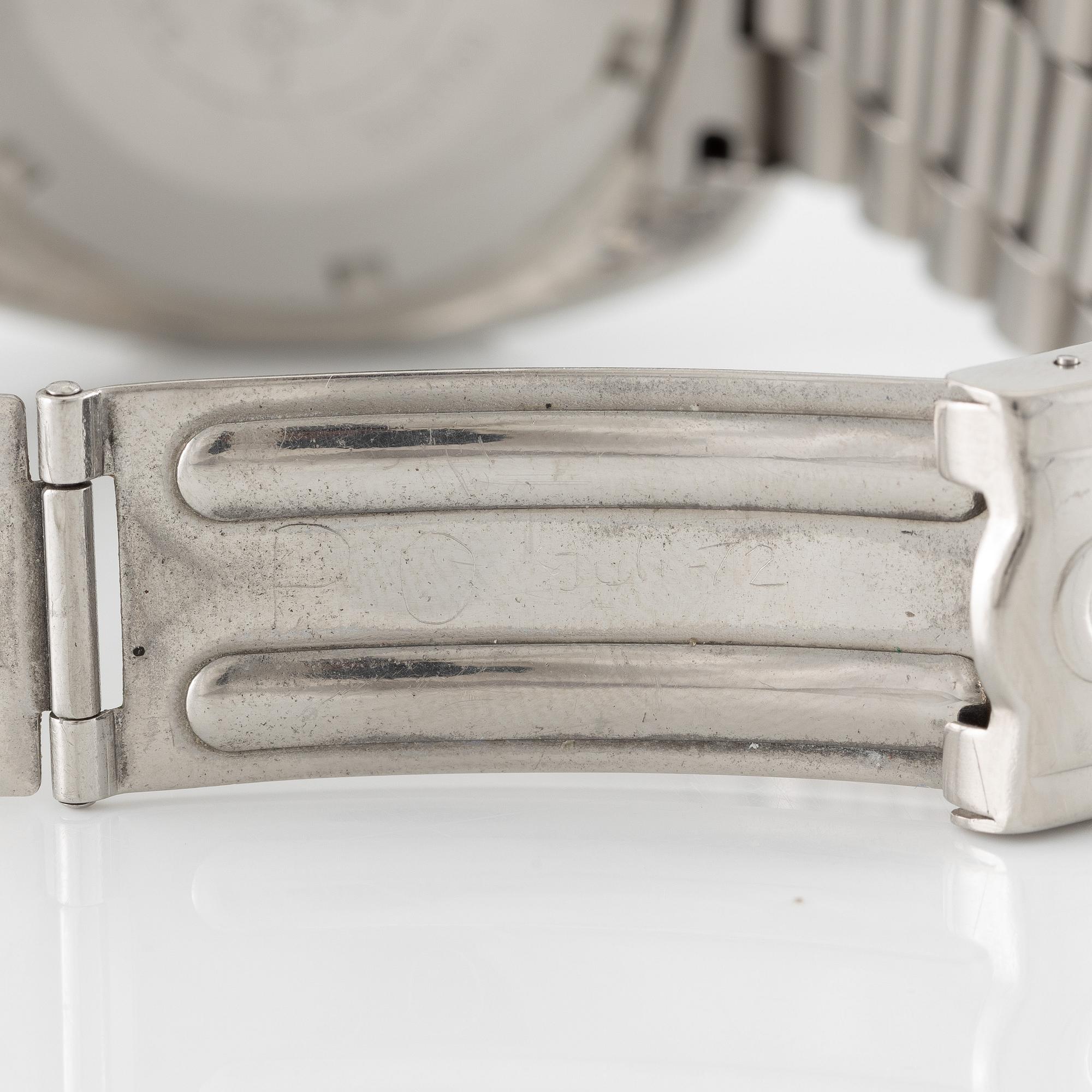 Omega, Seamaster 200, "Banana", wristwatch, 41 mm.