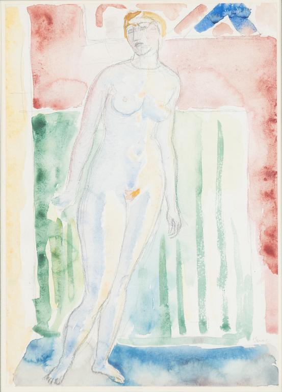 Isaac Grünewald, Standing Model.