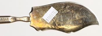 PARTI BESTICK 11 delar , silver, 1827-1912.