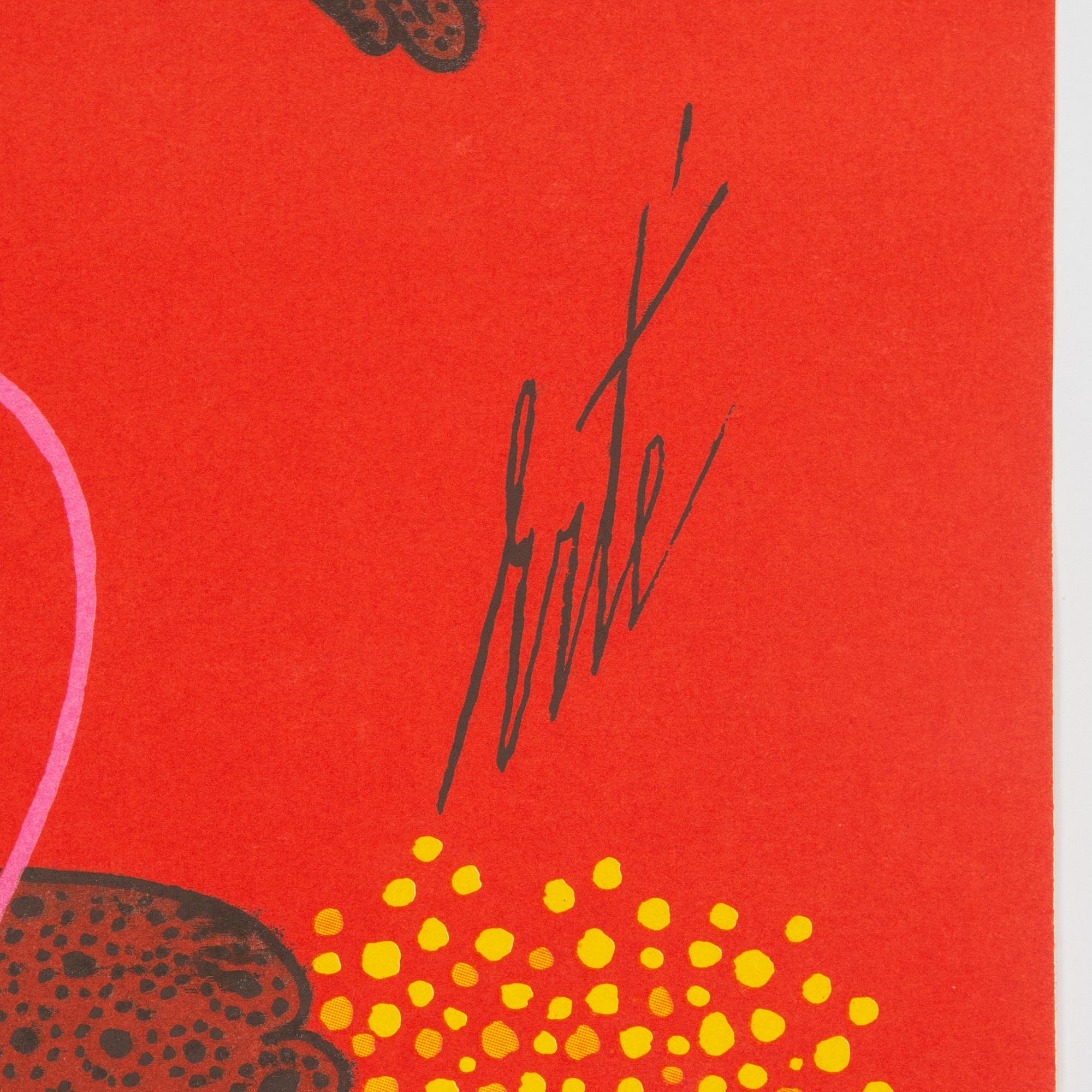 ERTÉ, a vintage poster,  'Alcazar de Paris', Ets St Martin Imp, Paris, France, circa 1970.