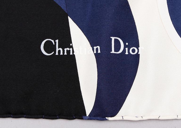 SCARF, siden, Christian Dior.
