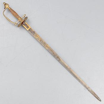 A Swedish infantry officer's sword 1820's.