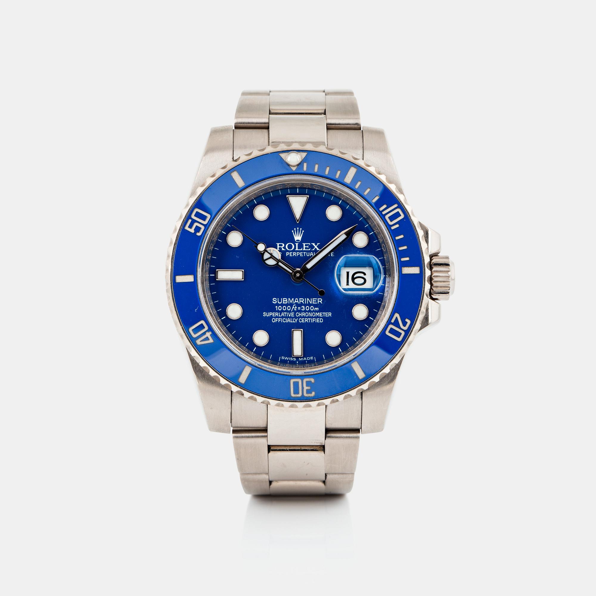 ROLEX, Submariner, "Smurf".