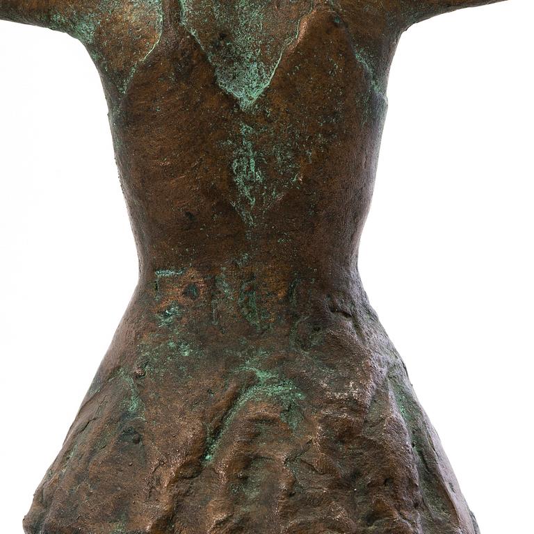 ERKKI MYKRÄ,  bronze, signed and dated -84.