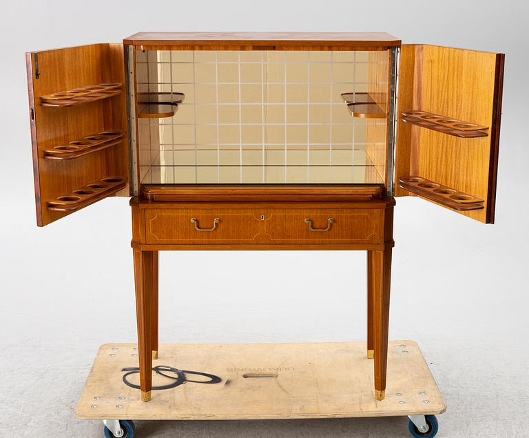 Bar cabinet, mid-20th Century.