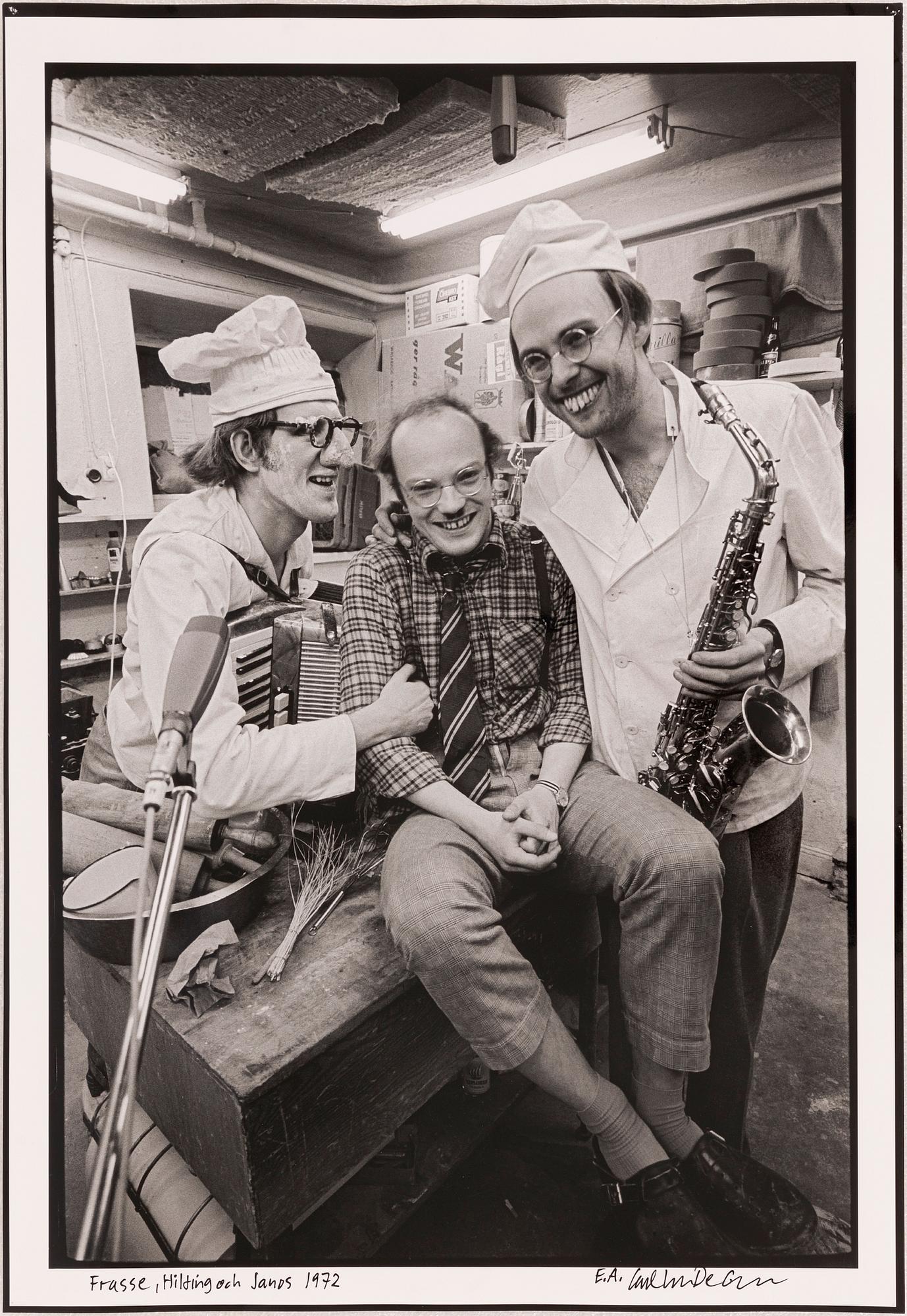 Carl Johan De Geer, "Frasse, Hilding och Janos 1972".