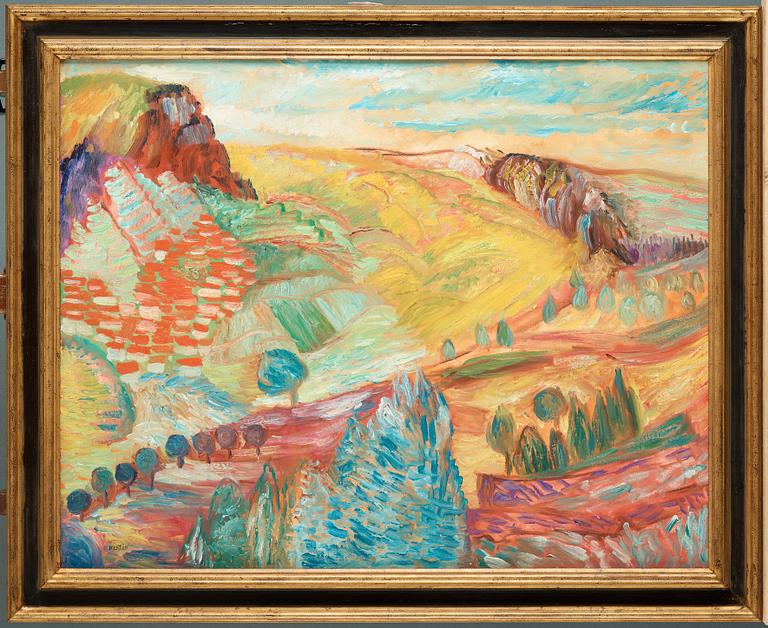Sigrid Hjertén, "Landscape, Auvergne".
